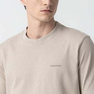 STREIFF T-SHIRT MEN TAUPE GRAY