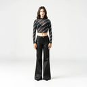 TAFFI LONG SLEEVE WOMEN BLACK