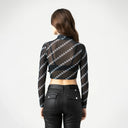 TAFFI LONG SLEEVE WOMEN BLACK