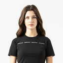 TAINA T-SHIRT WOMEN BLACK