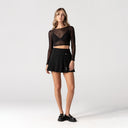 TERRAY TOP WOMEN BLACK
