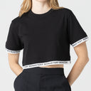 TIZOC CROP TOP WOMEN BLACK