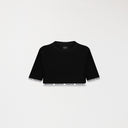 TIZOC CROP TOP WOMEN BLACK