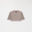 TIZOC CROP TOP WOMEN SIMPLY TAUPE