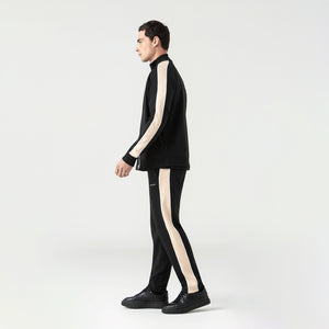 TORMAIN JACKET MEN BLACK/ IRISH CREAM