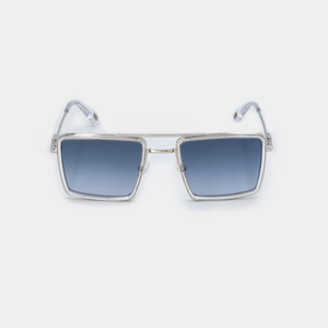 MSS2410-C15-54 MARC SUNGLASSES MEN TANSPARENT/SILVER TRANSPARENT GRADIENT BLUE