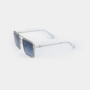 MSS2410-C15-54 MARC SUNGLASSES MEN TANSPARENT/SILVER TRANSPARENT GRADIENT BLUE