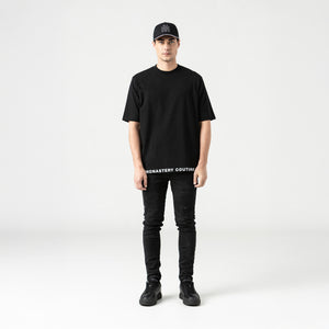 TUCKER T-SHIRT OVERSIZED MEN BLACK