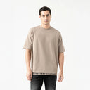 TUCKER T-SHIRT OVERSIZED MEN TAUPE GRAY