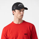 TWELVE 2 PACK T-SHIRT MEN BLACK- SALSA- TAUPE GRAY