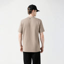 TWELVE 2 T-SHIRT MEN TAUPE GRAY