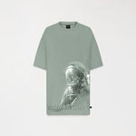 VENTURE T-SHIRT OVERSIZED MEN ICEBERG GREEN