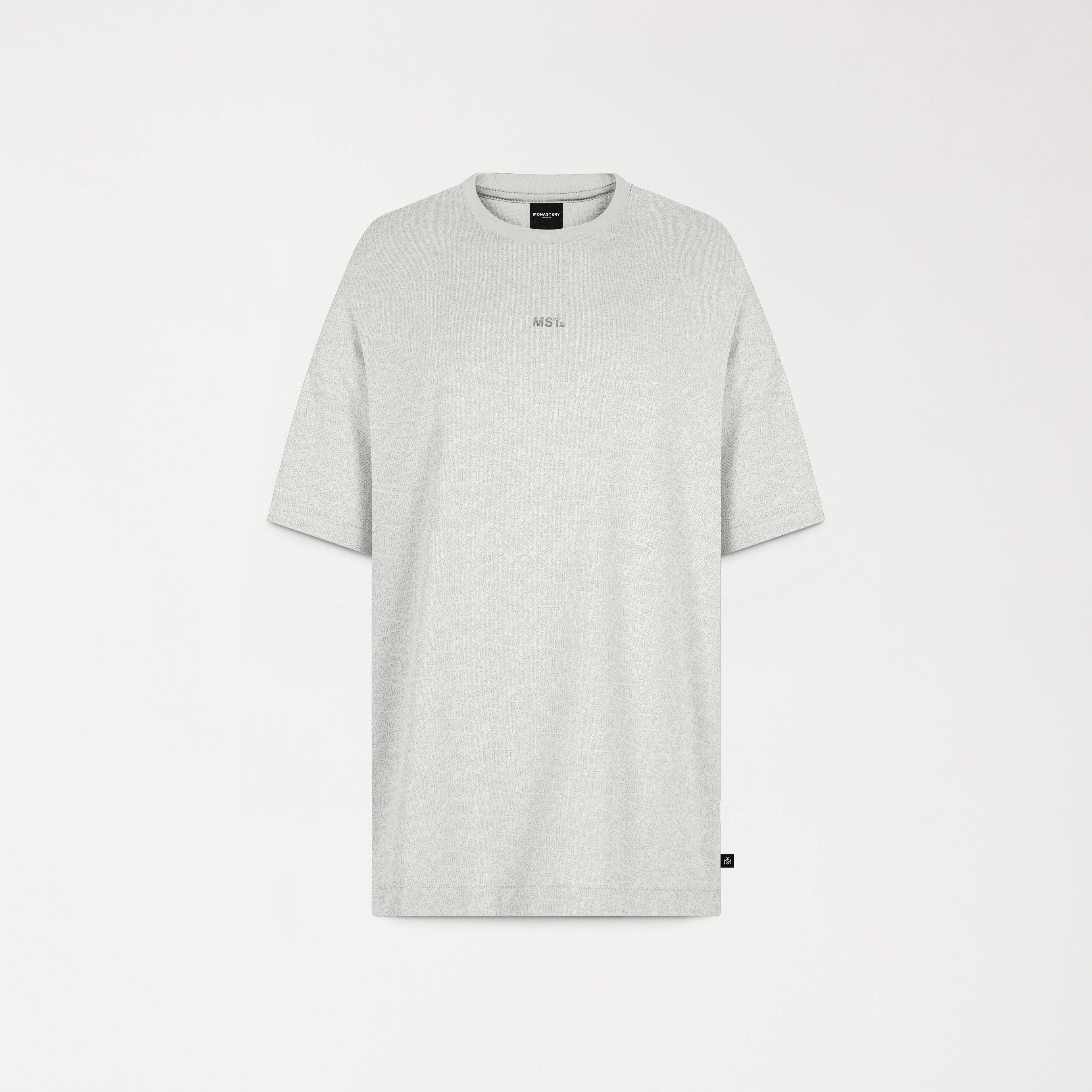 WINDCHESTER T-SHIRT OVERSIZED MEN MINERAL GRAY - Monastery