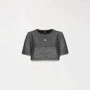 XELESTE CROP TOP WOMEN BLACK