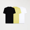XENTHAR PACK T-SHIRT MEN BLACK- WHITRE- GREEN