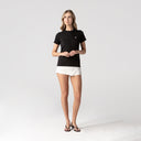 XIAYU T-SHIRT WOMEN BLACK