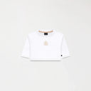 YLAIA CROP TOP WOMEN WHITE