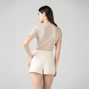ALLEGRA T - SHIRT WOMEN SIMPLY TAUPE - Monastery | Tienda Oficial Colombia