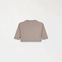 AMAL CROP TOP WOMEN TAUPE GRAY - Monastery | Tienda Oficial Colombia