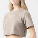 AMAL CROP TOP WOMEN TAUPE GRAY - Monastery | Tienda Oficial Colombia