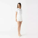 ANYA T - SHIRT WOMEN WHITE - Monastery | Tienda Oficial Colombia