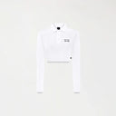 APRILE CROP TOP WOMEN WHITE - Monastery | Tienda Oficial Colombia