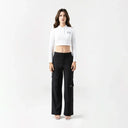 APRILE CROP TOP WOMEN WHITE - Monastery | Tienda Oficial Colombia