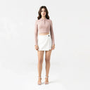 APRILE CROP TOP WOMEN WOODROSE - Monastery | Tienda Oficial Colombia