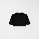 BAOSHE CROP TOP WOMEN BLACK - Monastery | Tienda Oficial Colombia