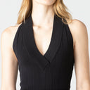 BARAQ KNITTED TOP WOMEN BLACK - Monastery | Tienda Oficial Colombia