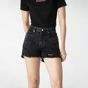 BORNU T - SHIRT WOMEN BLACK - Monastery | Tienda Oficial Colombia