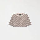 BRITANIA CROP TOP WOMEN TAUPE GRAY - Monastery | Tienda Oficial Colombia