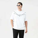 CHAINS T - SHIRT OVERSIZED MEN WHITE - Monastery | Tienda Oficial Colombia