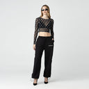 CHAVAN TOP WOMEN BLACK - Monastery | Tienda Oficial Colombia
