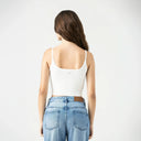 CIARA KNITTED TOP WOMEN WHITE - Monastery | Tienda Oficial Colombia