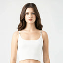 CIARA KNITTED TOP WOMEN WHITE - Monastery | Tienda Oficial Colombia