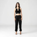 CLAIRE KNITTED TOP WOMEN BLACK - Monastery | Tienda Oficial Colombia
