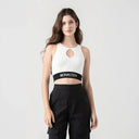 CLAIRE KNITTED TOP WOMEN WHITE - Monastery | Tienda Oficial Colombia