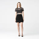 CLAREN TOP WOMEN BLACK - Monastery | Tienda Oficial Colombia