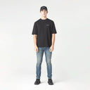 DENWEN T - SHIRT OVERSIZED MEN BLACK - Monastery | Tienda Oficial Colombia