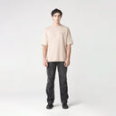DENWEN T - SHIRT OVERSIZED MEN SIMPLY TAUPE - Monastery | Tienda Oficial Colombia