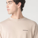 DENWEN T - SHIRT OVERSIZED MEN SIMPLY TAUPE - Monastery | Tienda Oficial Colombia