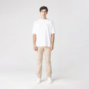 DENWEN T - SHIRT OVERSIZED MEN WHITE - Monastery | Tienda Oficial Colombia