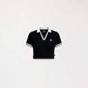 ELENTH CROP TOP WOMEN BLACK - Monastery | Tienda Oficial Colombia