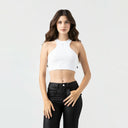 GENNA TANK TOP WOMEN WHITE - Monastery | Tienda Oficial Colombia