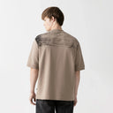 GIBBON T - SHIRT OVERSIZED MEN TAUPE GRAY - Monastery | Tienda Oficial Colombia