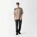 GIBBON T - SHIRT OVERSIZED MEN TAUPE GRAY - Monastery | Tienda Oficial Colombia