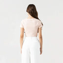GODIVA CROP TOP WOMEN CAMEO ROSE - Monastery | Tienda Oficial Colombia