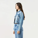 HOSHI JACKET WOMEN BLUE DENIM - Monastery | Tienda Oficial Colombia