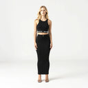 HYWEL KNITTED TOP WOMEN BLACK - Monastery | Tienda Oficial Colombia
